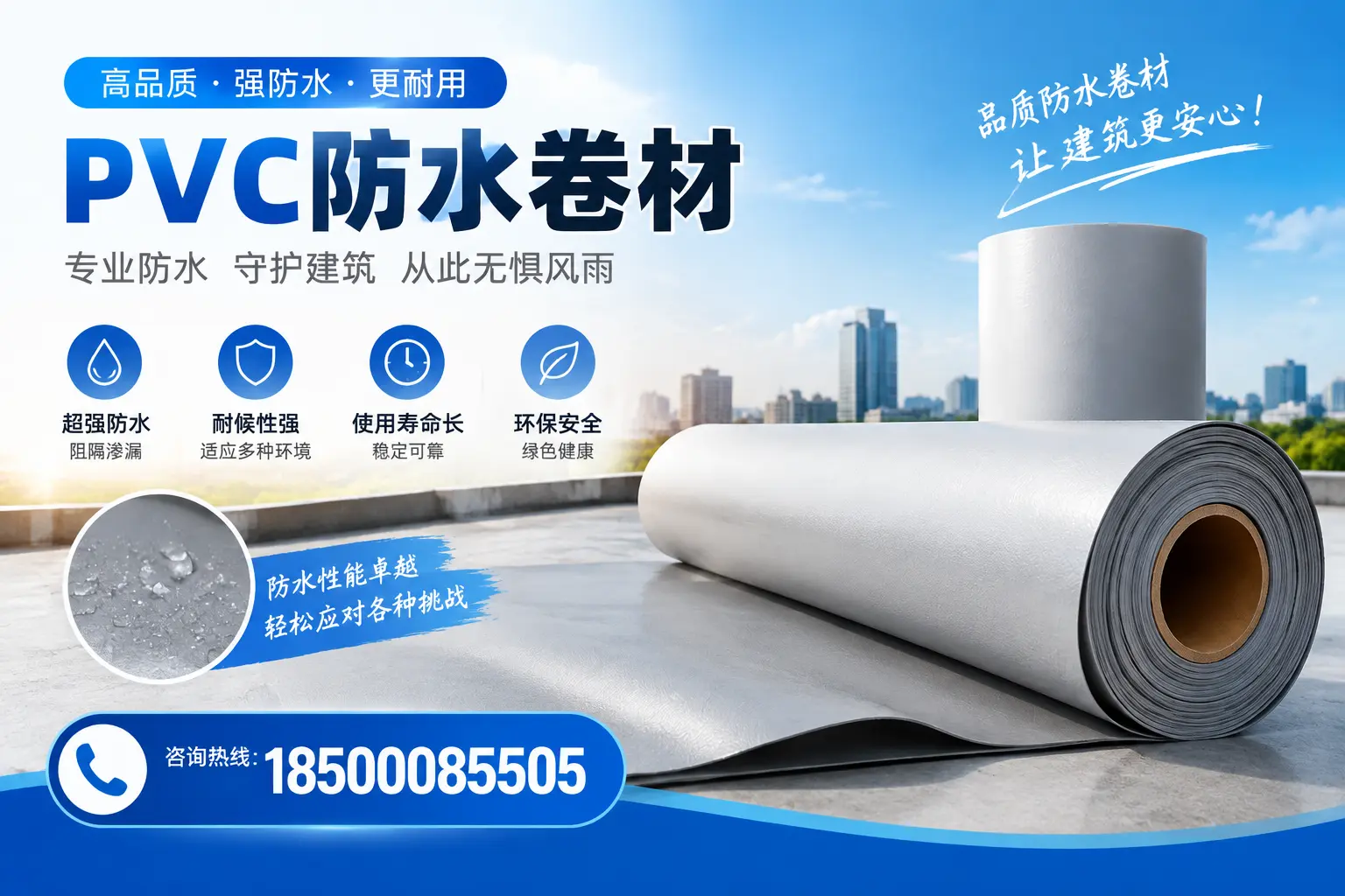 如何选择高质量的PVC防水卷材？神农架消费者必看指南